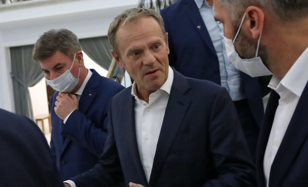 Przewodniczący Platformy Obywatelskiej Donald Tusk