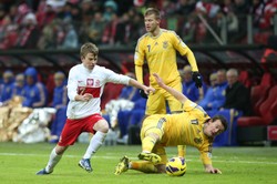 Kosecki w meczu z Ukrainą jednak coś pokazał. WIDEO