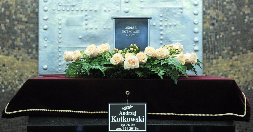 Pogrzeb Andrzeja Kotkowskiego