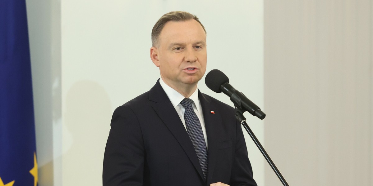 Prezydent Andrzej Duda.