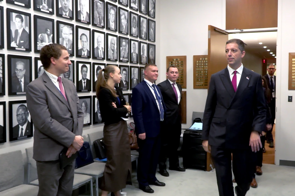 Marko Đurić i Sergej Lavrov