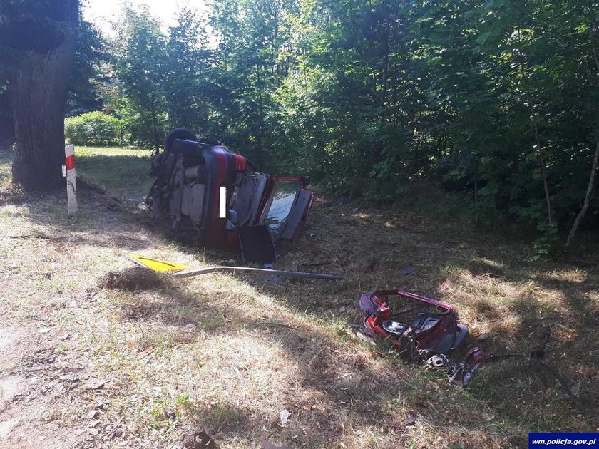 Horror na Warmii i Mazurach. 22-latek nie miał żadnych szans