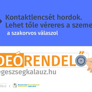 Kontaktlencsét hordok. Lehet tőle véreres a szemem?