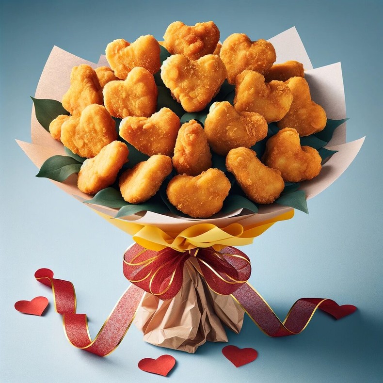 Food bouquet- Belconi Florist