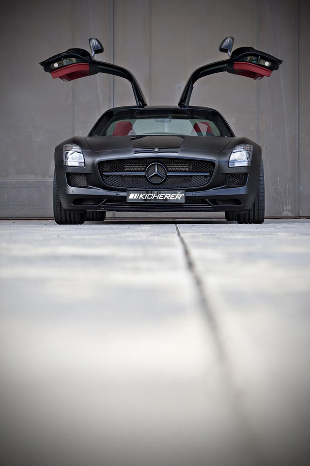 Mercedes SLS Kicherer – matowy i mocny