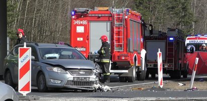 Śmiertelny wypadek w Zielonej Górze. Zginął motocyklista. Staranował go kierowca Forda