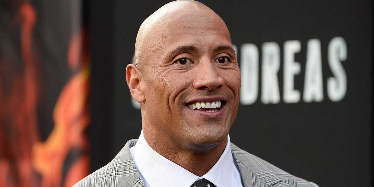 Dwayne "The Rock" Johnson.