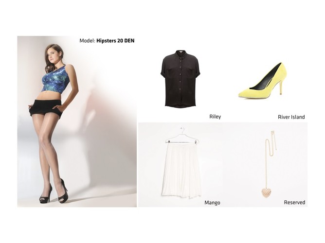 Jak nosić rajstopy latem - STYLIZACJE z produktami marki Gabriella