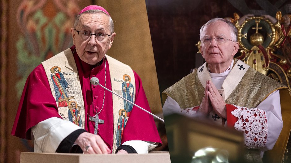 Abp Stanisław Gądecki i abp Marek Jędraszewski