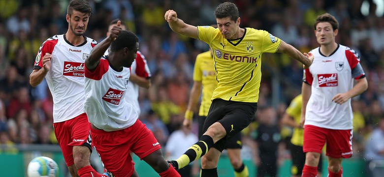 Tak Lewandowski przypieczętował awans BVB w Pucharze Niemiec. WIDEO