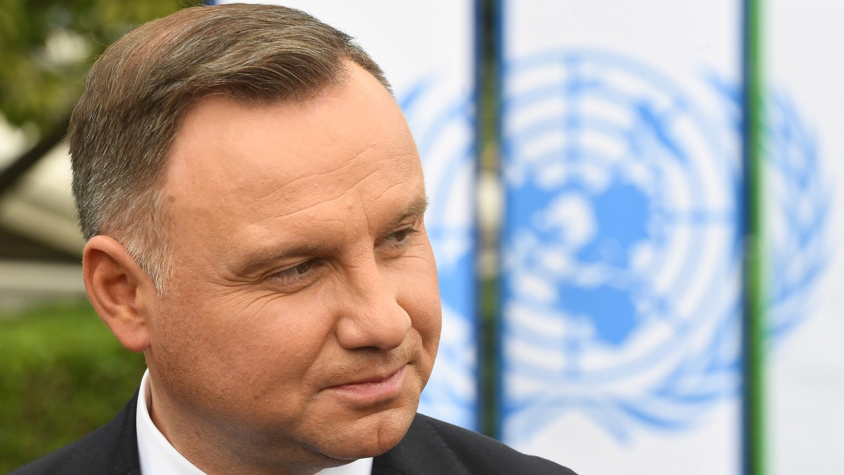 Prezydent Andrzej Duda przemówił podczas 74. sesji Zgromadzenia Ogólnego ONZ