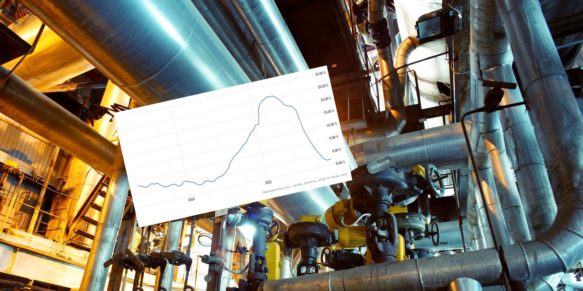 Wskaźnik inflacji PPI w Polsce dotarł w szczycie (latem 2022 r.) aż do ponad 25 proc. rok do roku. Teraz przybiera wartości ujemne. 