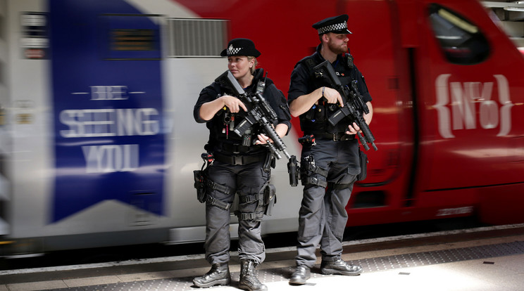 Fokozott terrorveszélyt rendeltek el Londonban az évforduló miatt / Fotó: AFP