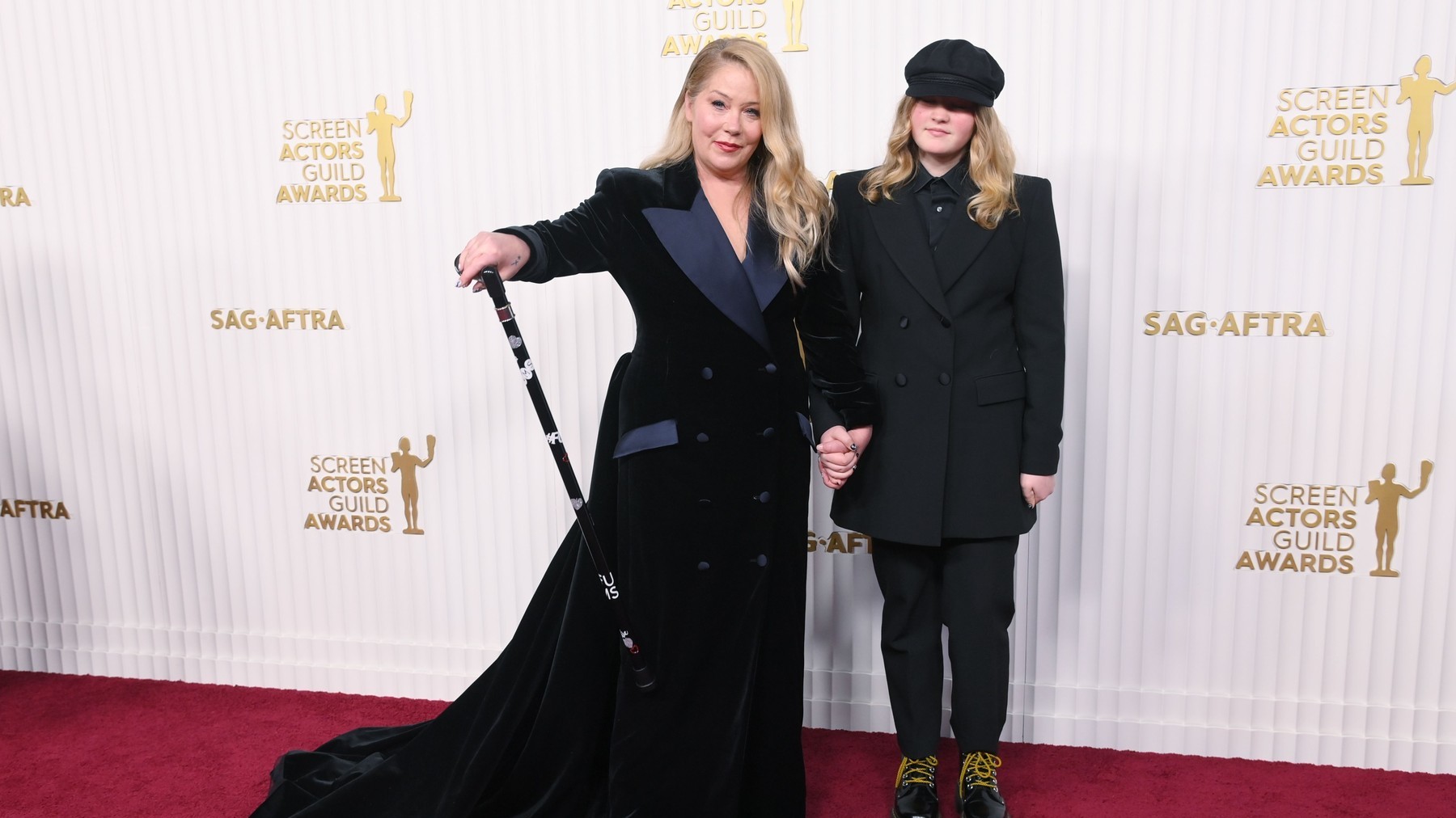 Christina Applegate so svojou dcérou Sadie na SAG Awards ešte v roku 2023.
