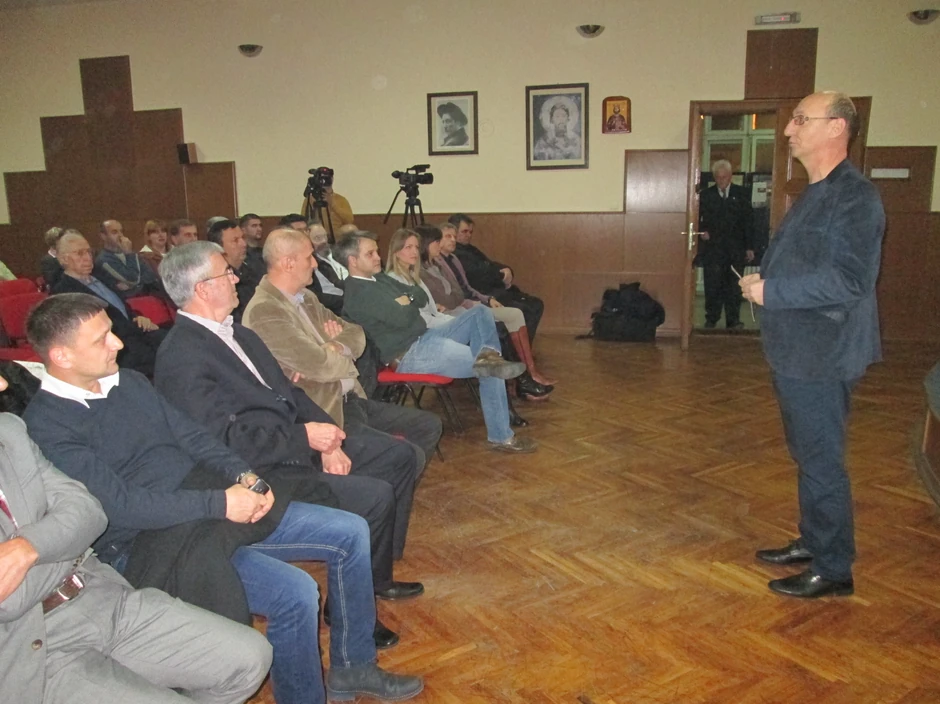 Zoran Grujić, reditelj pred publikom