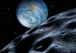 Ilustracija: asteroid
