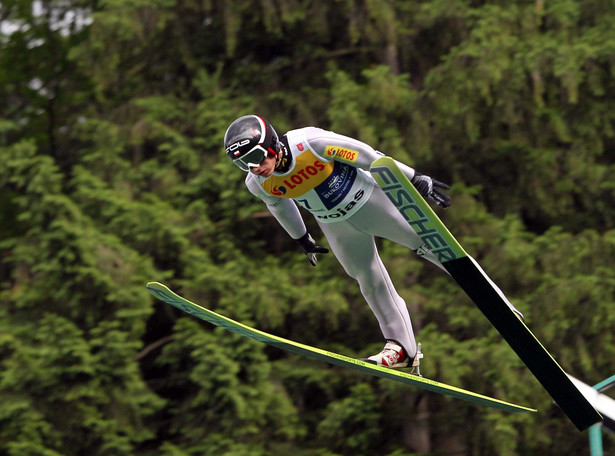 Kamil Stoch trzeci w Courchevel. Za to pobił rekord skoczni!