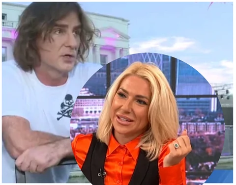 Željko Mitrović i Jovana Jeremić (Foto: Screenshot TV Pink)