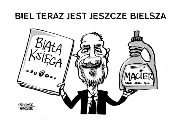 Biel jeszcze bielsza macierewicz biała księga smoleńsk krzętowski