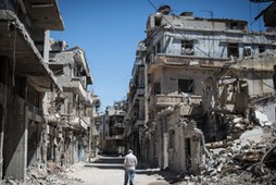 Homs Syria wojna domowa w Syrii Bliski Wschód wojna w Syrii