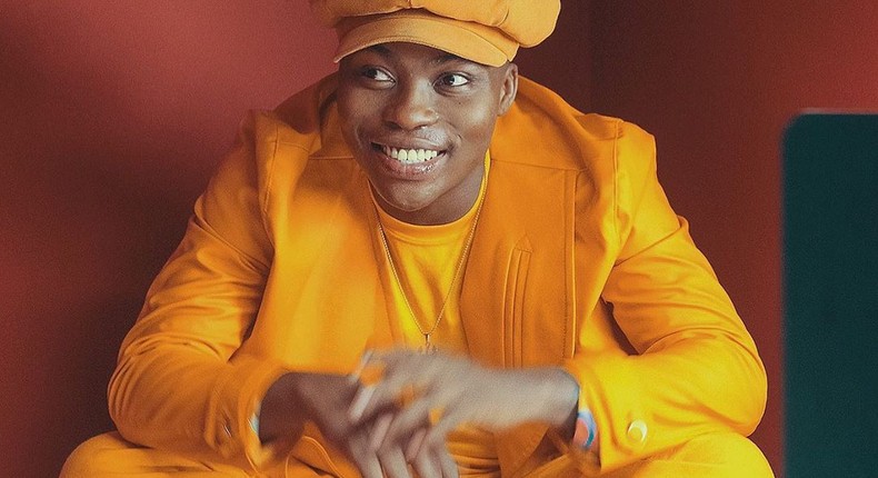 Reekado Banks has come to react to a prank phone call gone wrong during a live interview [Instagram/ReekadoBanks]