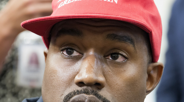 Kanye West nem szerepel túl jól az eddigi elnökválasztással kapcsolatos közvélemény kutatások szerint. /Fotó:NorthFoto