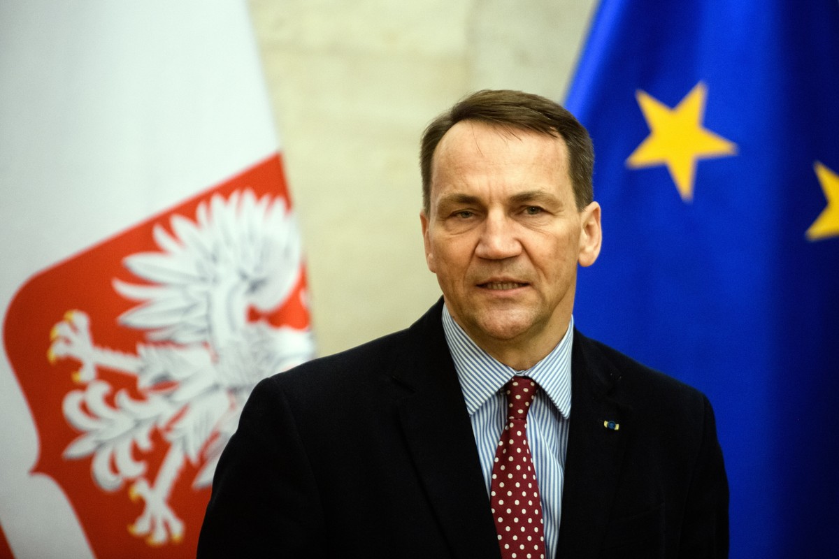 Minister Spraw Zagranicznych Radosław Sikorski