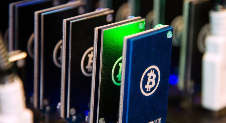 Residents in Texas have filed a lawsuit against a bitcoin mine, alleging it's too loud.Stephen Lam/Getty Images