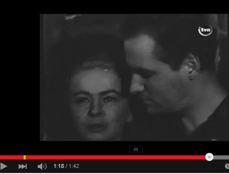 Danuta Szaflarska w filmie 'Skarb'