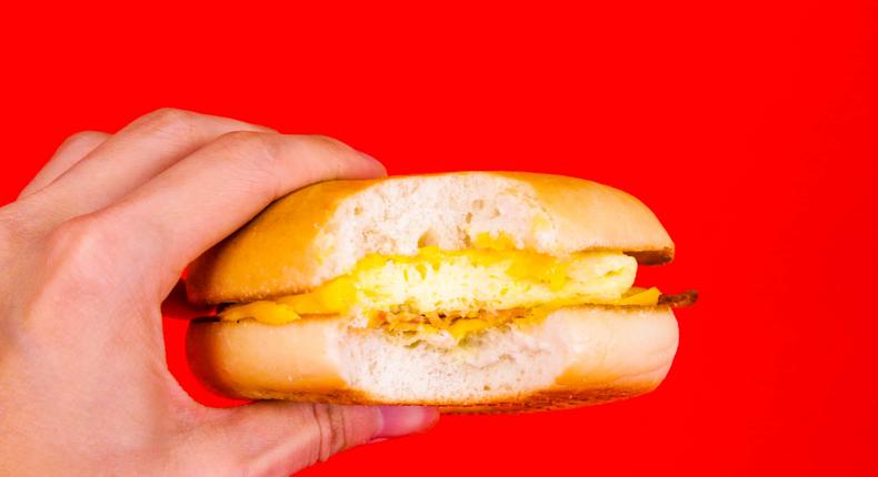 McDonald's has done bagel breakfast sandwiches in the past, and they've been a hit.Irene Jiang / Business Insider