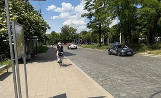 Nowe drogi dla rowerów na Hubach