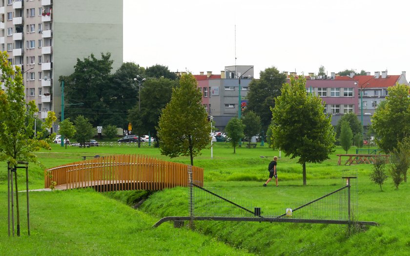 Właśnie w tym miejscu, w  Parku Jaworek w Tychach, powstanie wodny plac zabaw