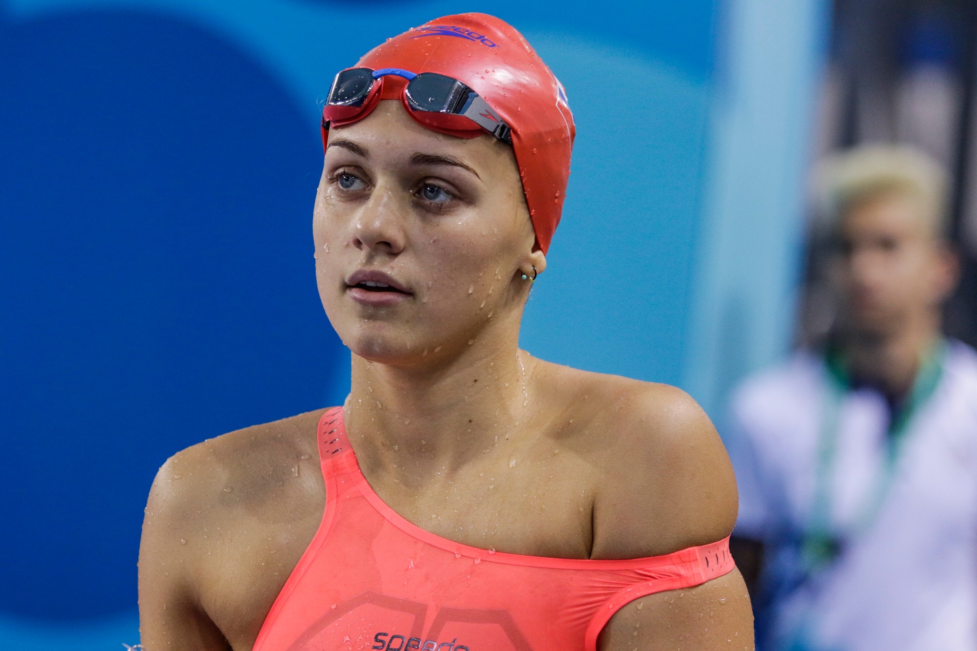Slovenská reprezentantka v plávaní Tamara Potocká.