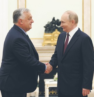 Orbán z 'misją pokojową' u Putina