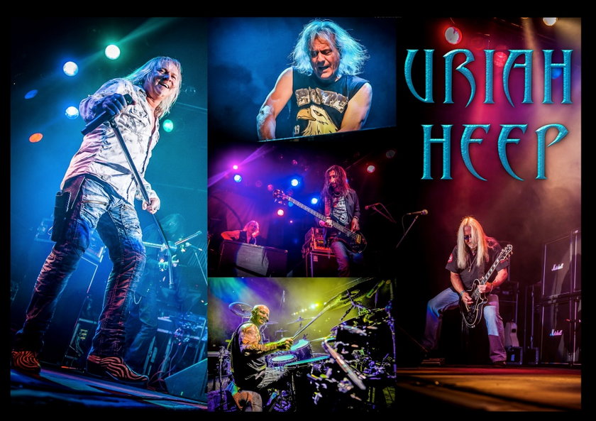 Plakat zespołu Uriah Heep