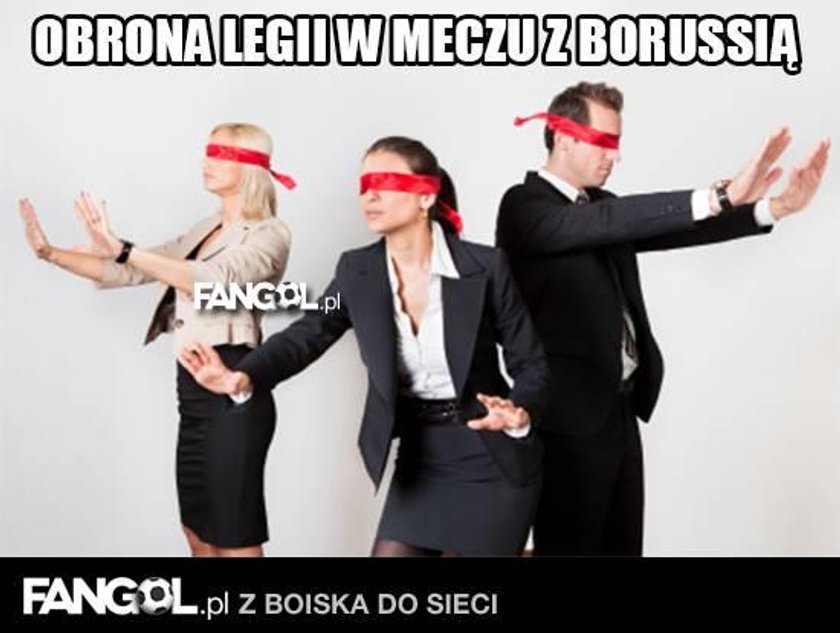 Memy po meczu Legia - Borussia