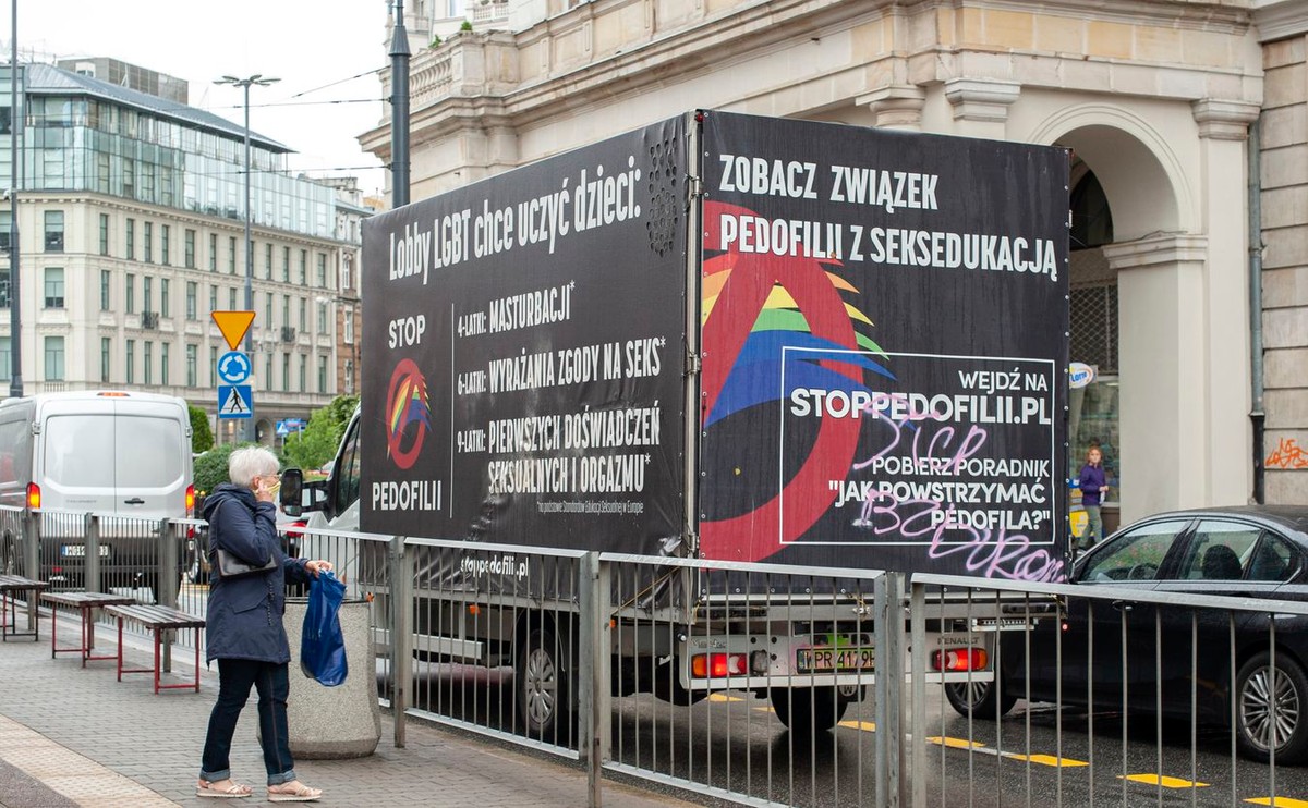 Furgonetka fundacji pro life