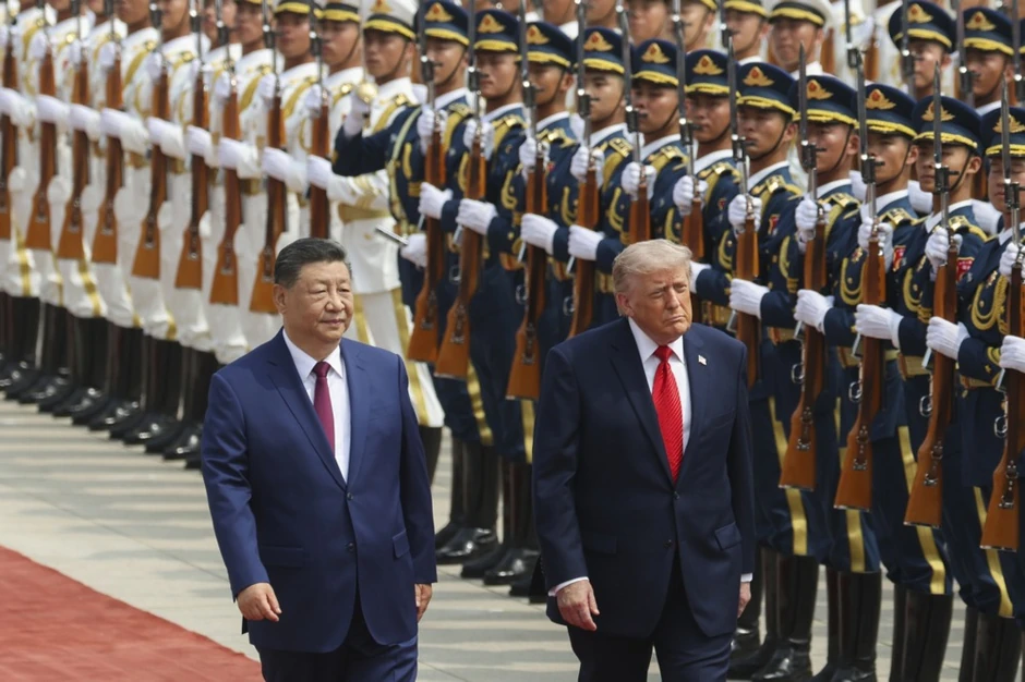 Si Đinping i Donald Tramp u Pekingu 14. maja