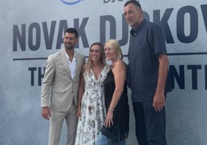 Ana i Vlade Divac sa Novakom