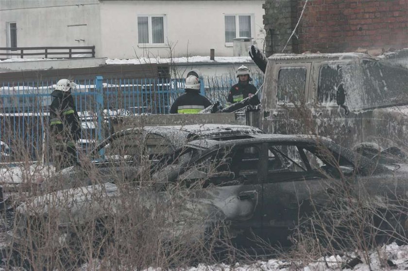 POZAR TARTAKU NA ULICY BYDGOSKIEJ SPLONAL TARTAK