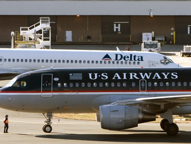 Samoloty Delta Air Lines i US Airways