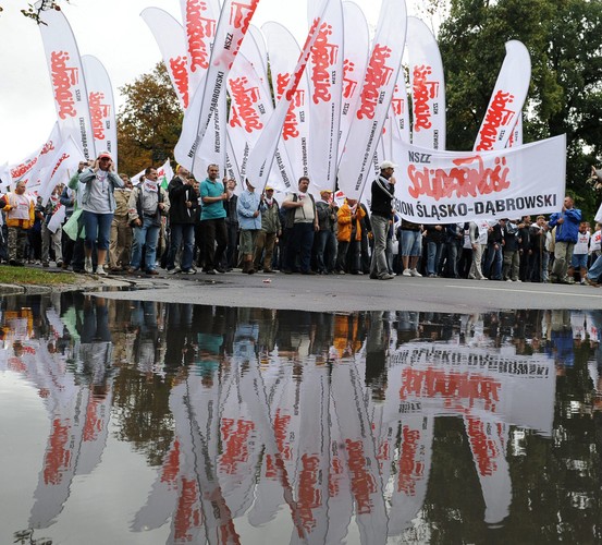 Do stolicy przyjechało 30 tysięcy związkowców