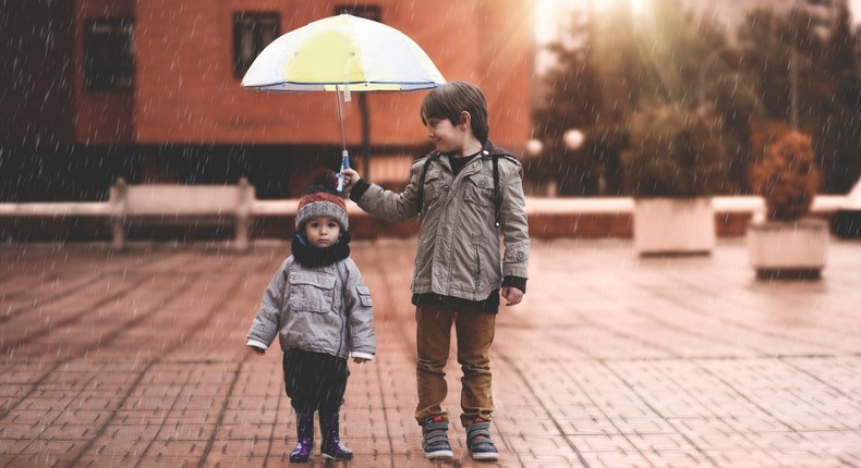 Empathy is something that is learned, which is why younger children rarely show a capacity for it.Estersinhache fotografa/Getty Images