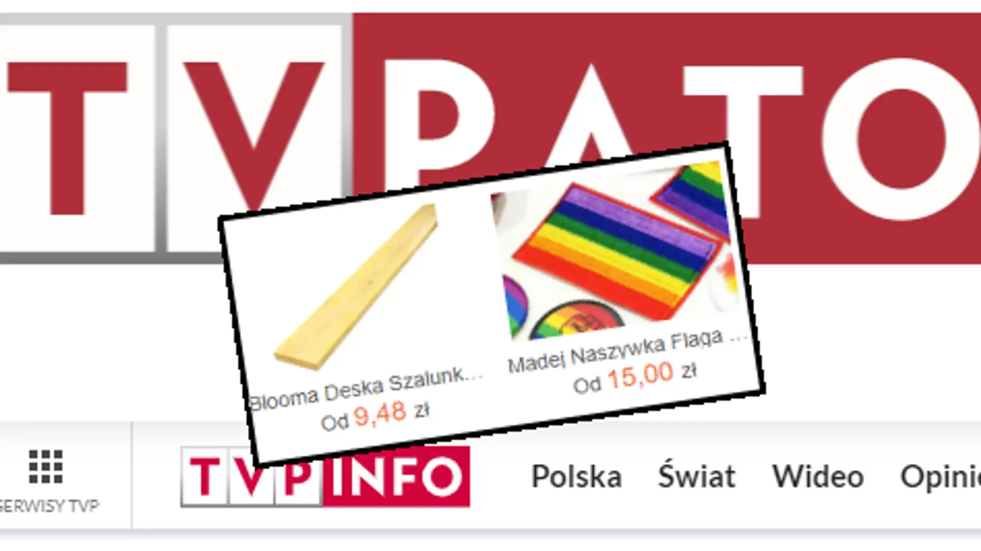 Trolling TVP Info w słusznej sprawie. Pomysłodawca strony "TVPato" mówi o swoim pomyśle