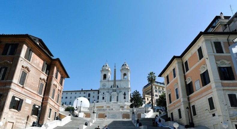 View of the Spanish Steps in Rome. The candidate of the populist Five Star Movement won election as Rome mayor after being plucked from relative obscurity