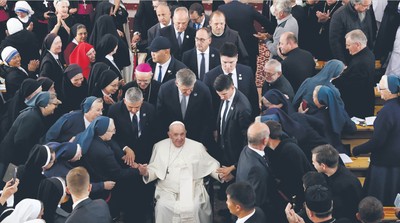 Niepubliczna gra Watykanu między Kijowem a Moskwą