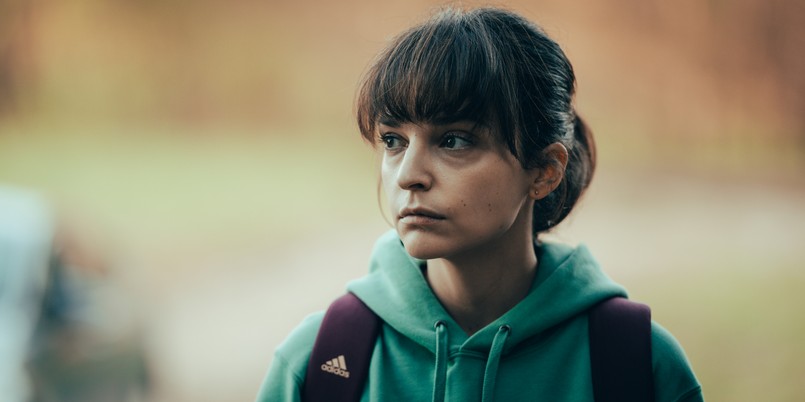 Maria Dębska jako Anka Serafin w serialu "Śleboda"