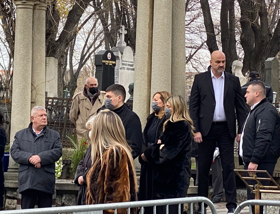 Milutin Mrkonjić Sahrana