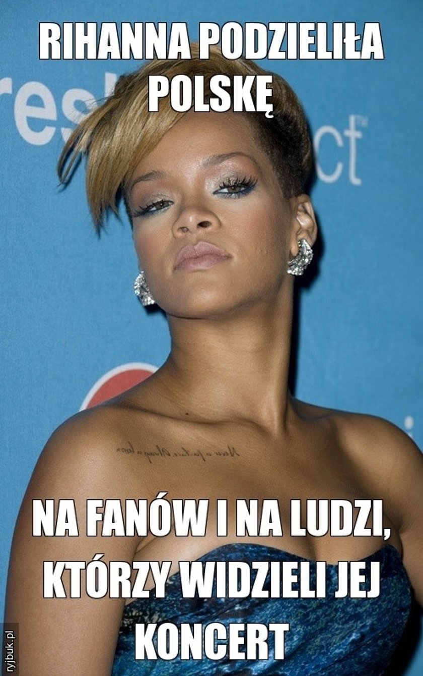 Memy z Rihanną