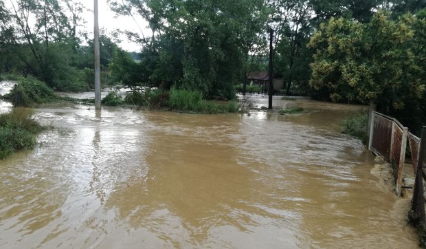 poplava Draguška reka, Blace, sel Draguša,  Pretežana 02 foto Privatna arhiva